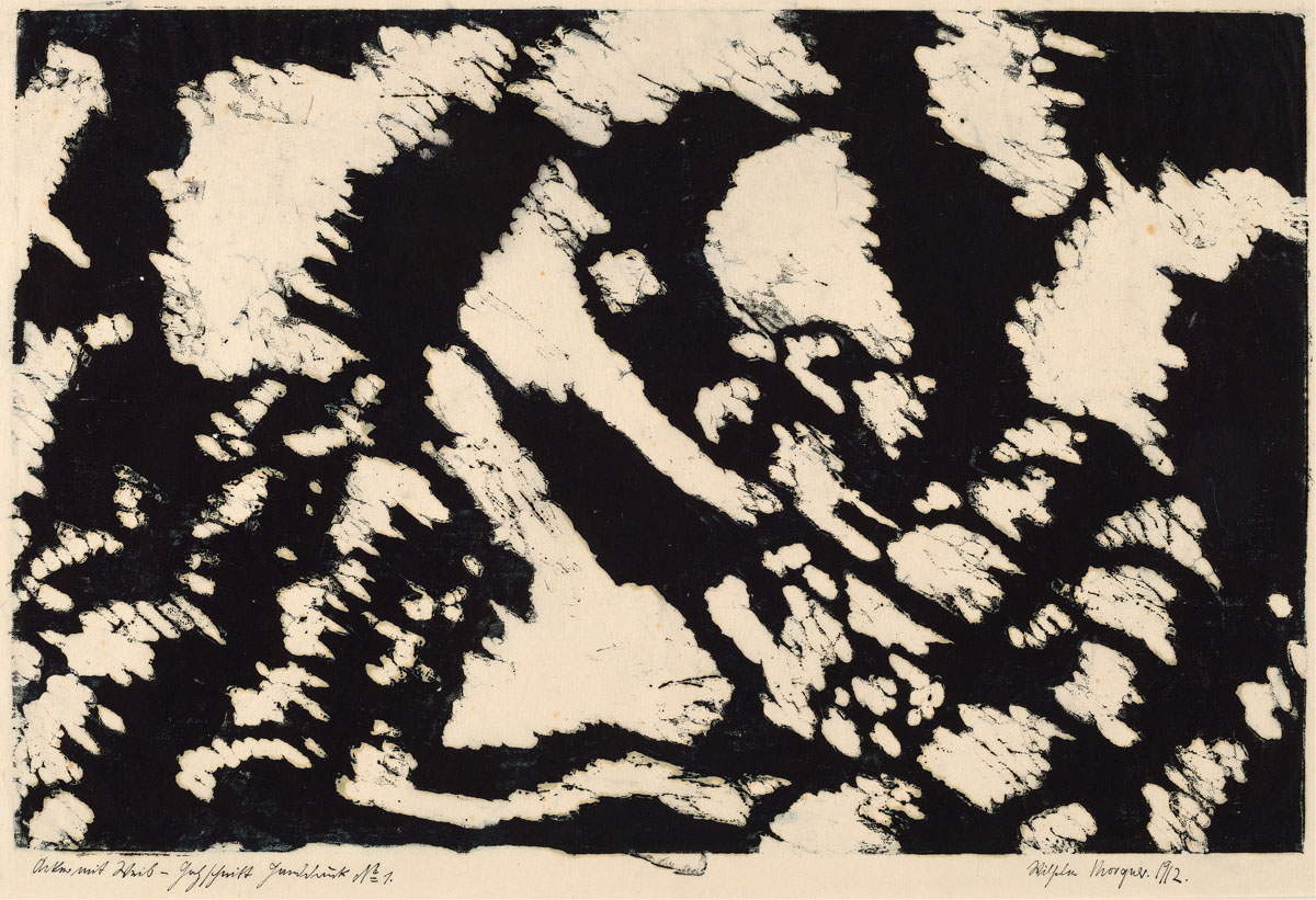 Acker mit Weib (Woman in a Field) 